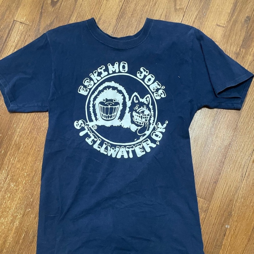 Navy & White Eskimo Joe's Graphic Tee